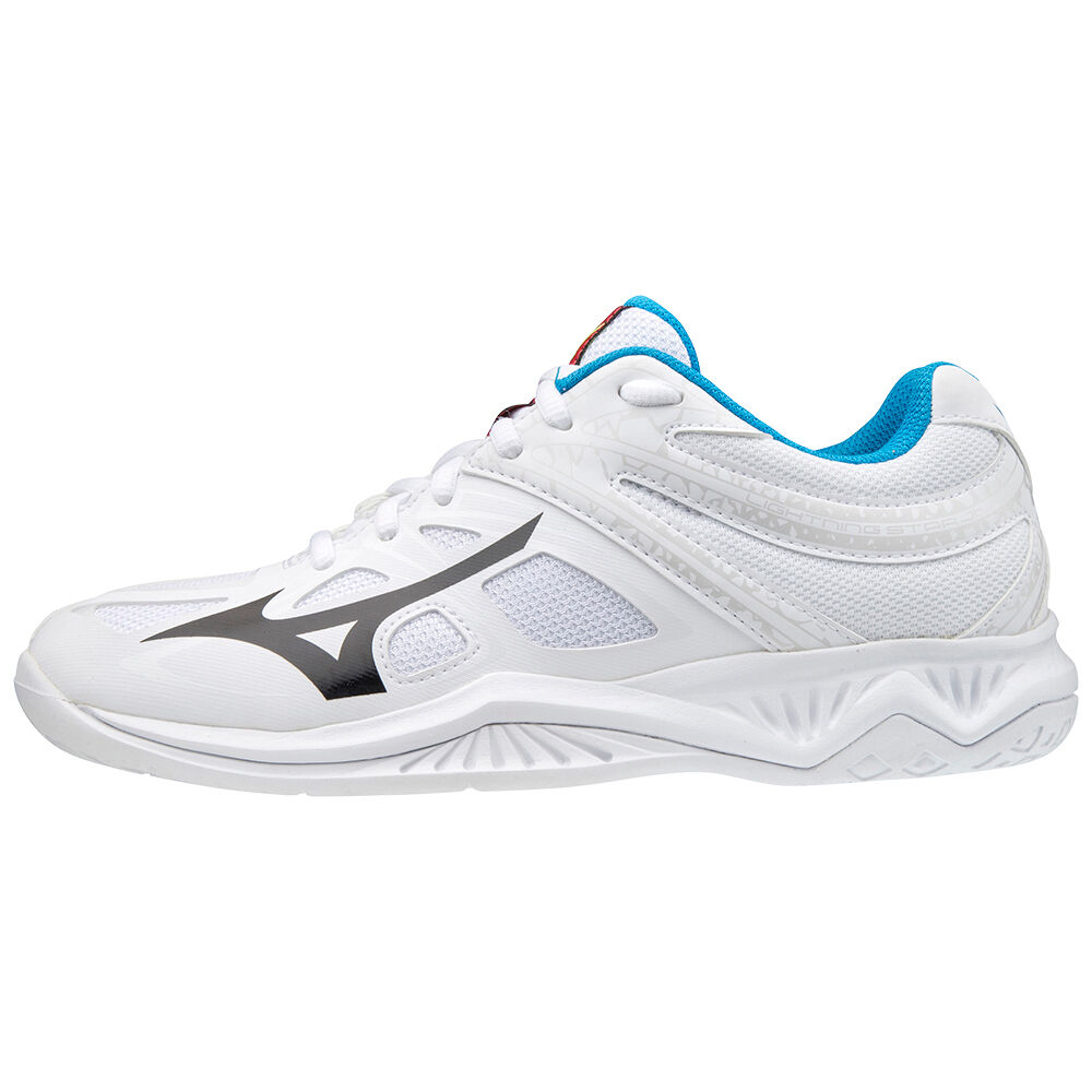 Tenis Para Voleibol Mizuno Lightning Star Z5 Para Hombre Blancos/Negros/Azules 3952681-GA